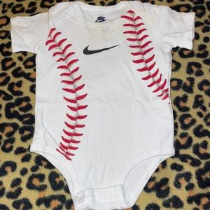 Nike Baseball onesie!